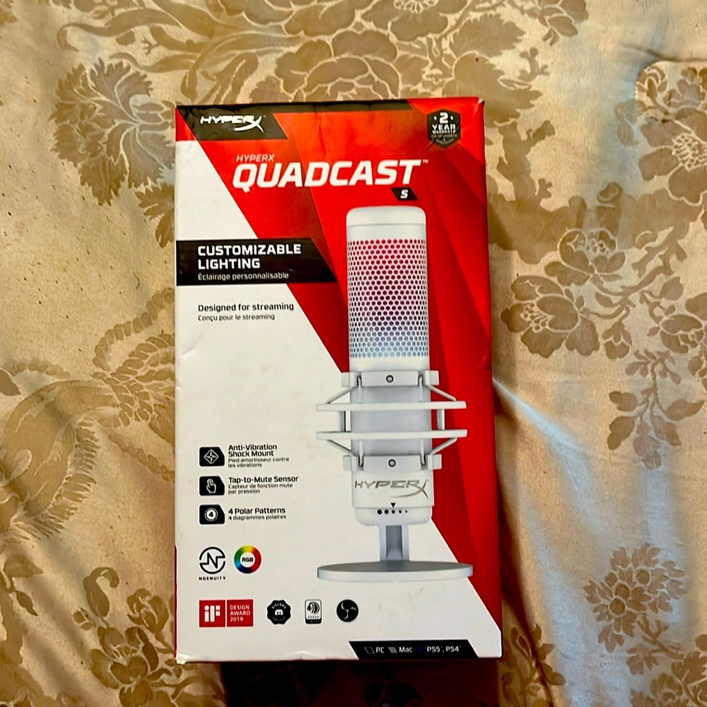 HYPERX QUADCAST MICROPHONE